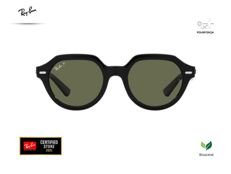 RAY-Okulary przeciwsłoneczne Ray-Ban RB 4399 P 901 58 53 z Polaryzacją
